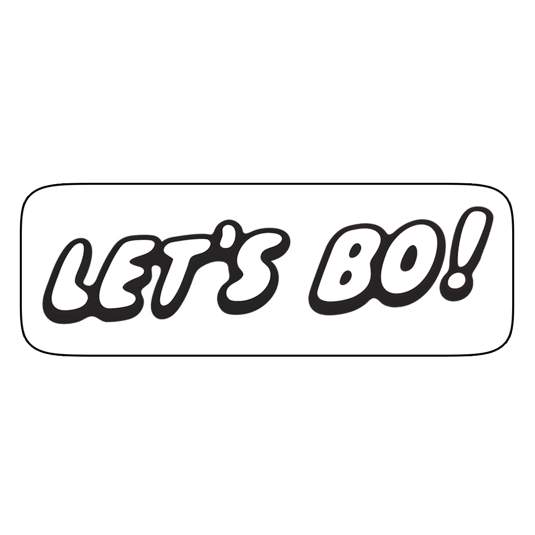 Lets Bo! Sticker
